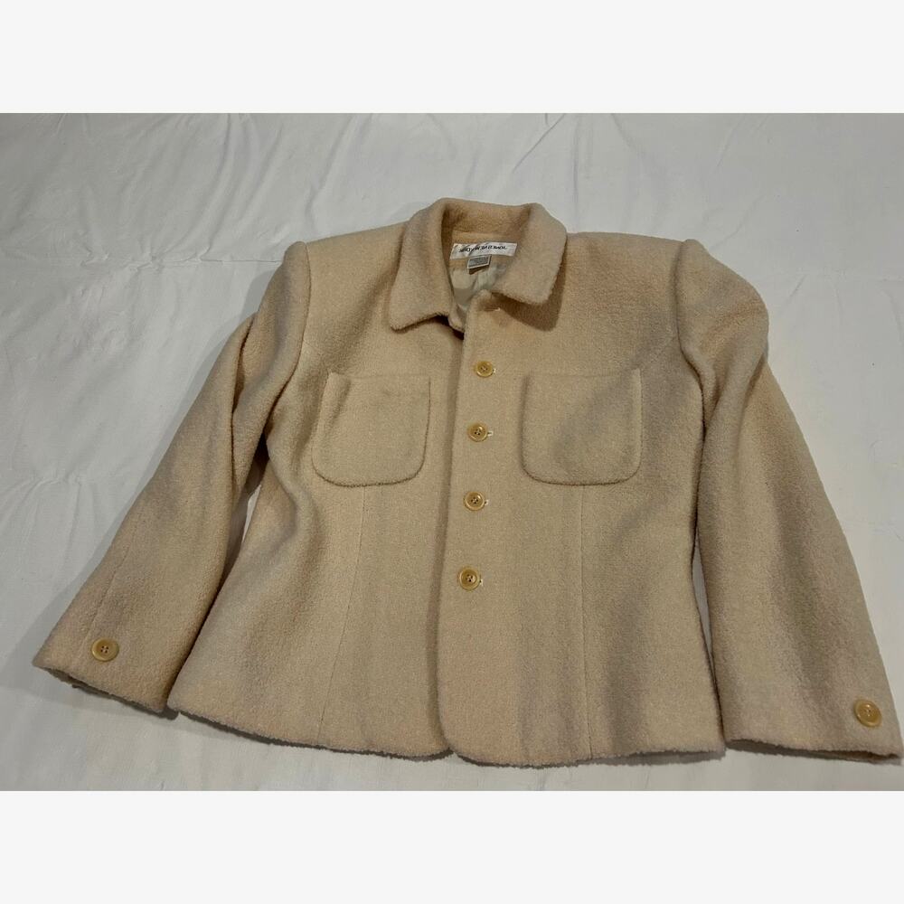 Jones New York Wool Lima Blend (see tag) Blazer Jacket Women's Size 6